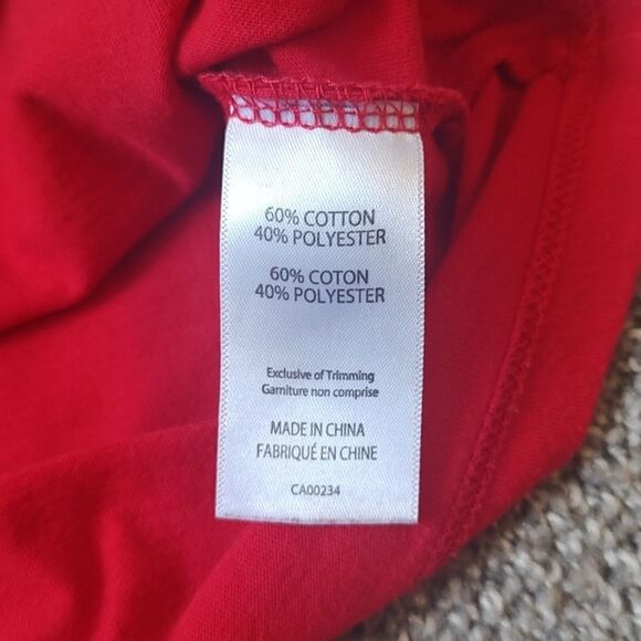 Hudson's Bay Toddler Girls Size 5/6T Short‎ Sleeve Red Canada/Olympics T-shirt - Picture 6 of 7